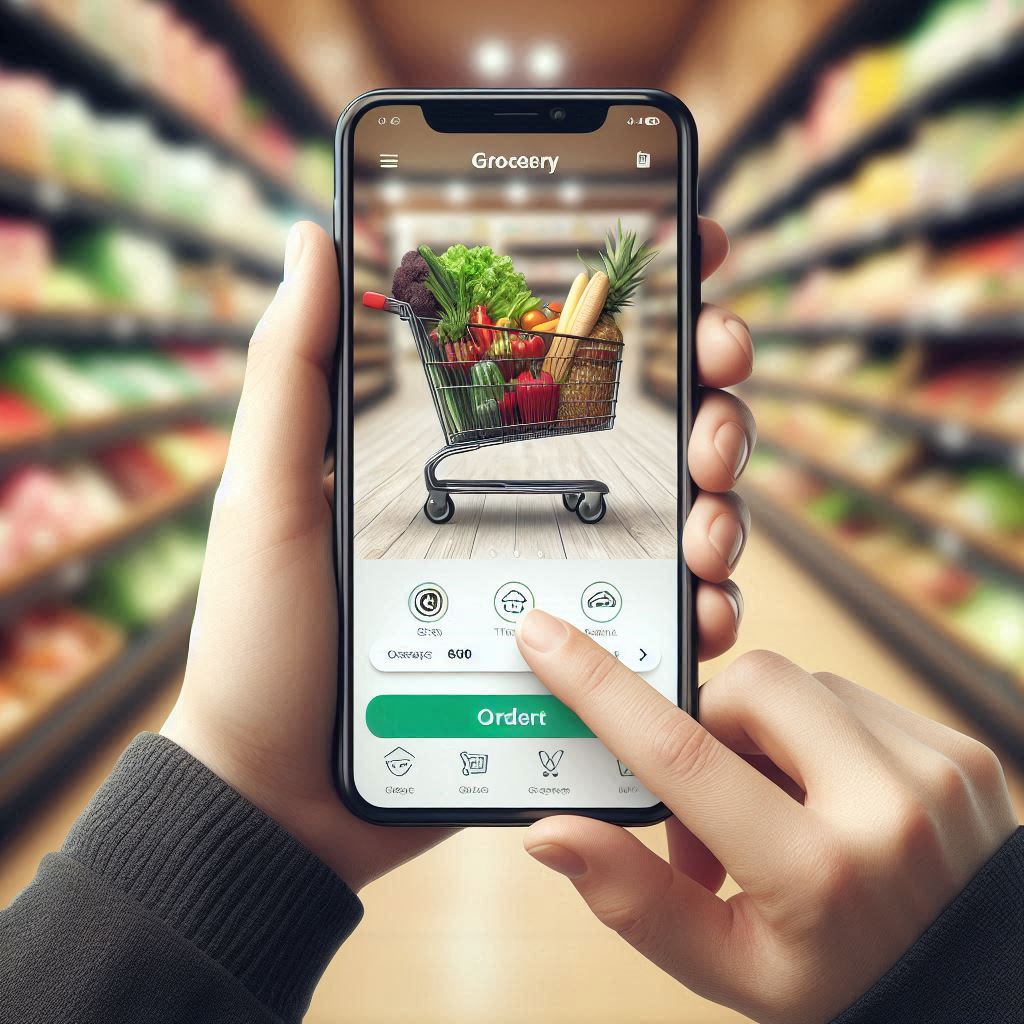 Grocery mobile app development